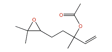 trans-Epoxylinalyl acetate